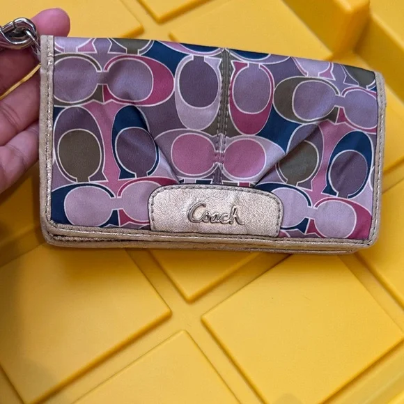 Coach Colorful Signature Tote Bag - Picture 12 of 16